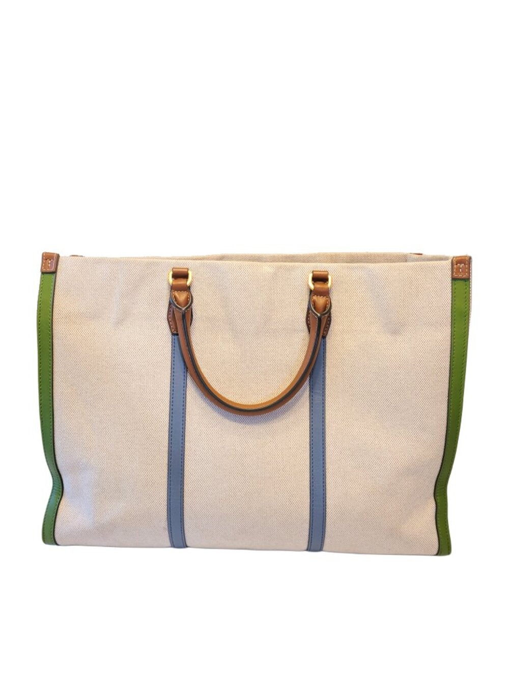 Tory Burch Blake Canvas Jumbo Tote - Picture 3 of 16